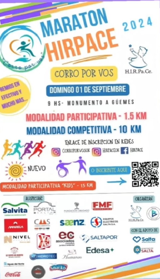 Corro por vos…